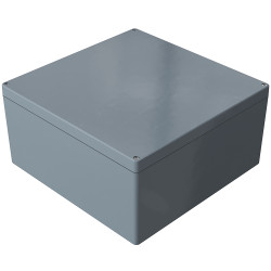 Obudowa Poliester wzmocniony włóknem szklanym szerokość zew. 401 mm długość zew. 201 mm wys. zew. 201 mm Rose IP66 Szary