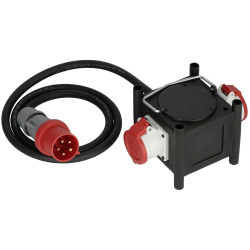 Brennenstuhl 1153680200 Compact Rubber Power Distributor BSV 3 2/32 2m 400V/32A