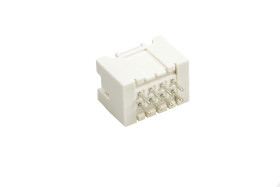 Wtyk PCB 8-pinowe raster: 2.5mm 2-rzędowe JST Przewlekany 3.0A 250.0 V.