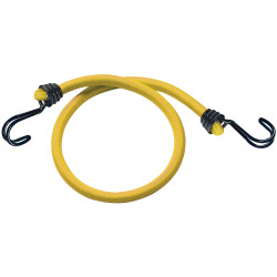 Master Lock 3022EURDAT Twin Wire Bungee Cord 100cm Yellow 2 Piece