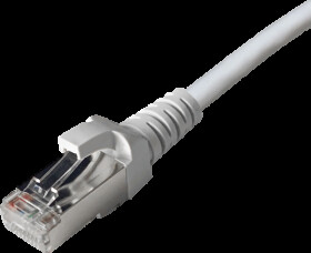 65201000ZY Patchkabel Cat.5e, 100 MHz, S/UTP, 2 m, gray
