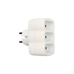 Rozgałęźnik 3 gniazda płaskie - Vorel 72401