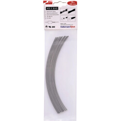Heatshrink tubing, 3:1, (1.6/0.5 mm), PO, crosslinked, gray, 308-30162, package with 10 pieces