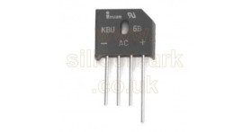 KBU6B 6Amp 100Volt Bridge rectifier - Invac