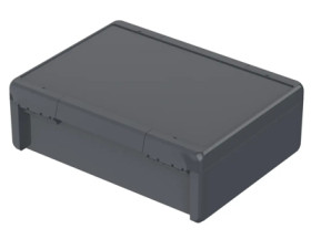 PC enclosure, (L x W x H) 284 x 364 x 120 mm, graphite gray (RAL 7024), IP66, 96017664