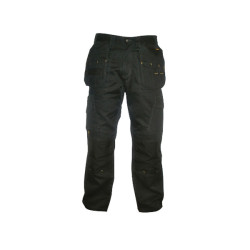 DEWALT Pro Tradesman Black Trousers Waist 30in Leg 33in