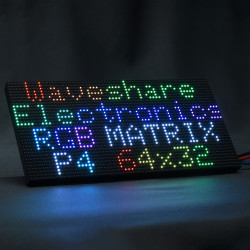 RGB Full-Colour LED Matrix Panel - 4mm Pitch, 64x32 Pixels