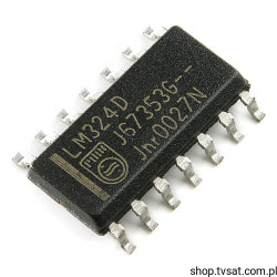 LM324D Quad Operational Amplifier SMD-SO14 PHILIPS