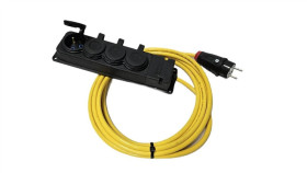 Extreme Przedłużacz 3X1,5 Pur H07bq-F 30M 4-Fach 1316730