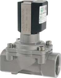 Zawór elektromagnetyczny 230 V AC Buschjost 2-drogowy G żeńskie 1/2 cala 1/2cal NC