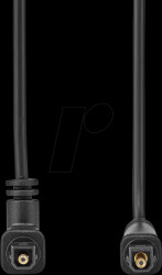 CAGP25200BK10 Toslink cable, black, 1 m