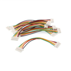 Przewód micro 5264 6-pin 10cm A-B - 10szt.