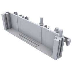 CamdenBoss CIME/M/SEF2250S Mini Series 72mm End Section with Foot 22.25mm