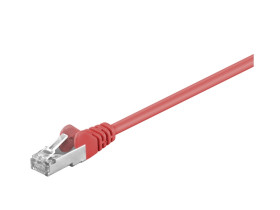 Kabel Patchcord Cat 5e F/UTP RJ45/RJ45 2m czerwony