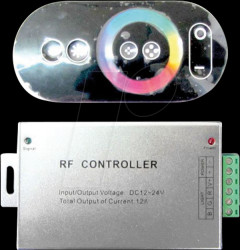 3312 Controller for RBG LED strips, 12 - 24 V