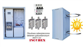 Rozdzielnica Licznikowa Tauron Na Słup Zp40x60-1P3f-0_Lz-Rb_Om-S Lakier Uv...