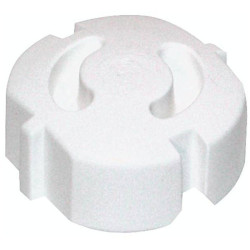 interB&#xE4;r 2002-004.02 Socket Inset White 10 Pieces Socket Fuse Bag of 10