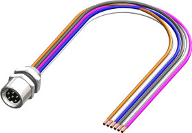 Przewód czujnik-siłownik Złącze A M8 liczba rdzeni 6 długość 500mm Rodzaj A Żeńskie