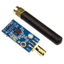 Moduł radiowy CC1101 433MHz z anteną SMA SPI 3.3V