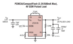 1.2A Synchronous Step-Up DC/DC Converter with Input Current Limit