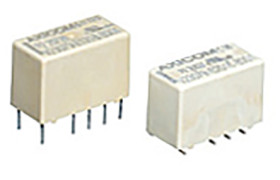 Przekaźnik sygnału, 5V dc, 2 A, DPDT, 2-polowy, montaż PCB, TE Connectivity Axicom P2