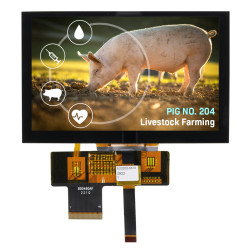 Wyświetlacz LCD TFT 5cal IPS TFT WVGA 800 x 480pikseli I2C, RGB I/F Tak NEWHAVEN DISPLAY INTERNATIONAL