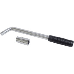 Toolcraft TO-6824418 Wheel Nut Wrench 20x530mm Optimised Leverage