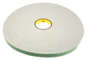 Taśma piankowa grubość 3.20mm szerokość 19.0mm 3M Biały długość 33.0m