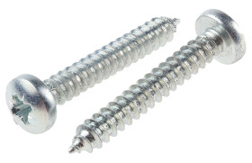 Wkręt samogwintujący długość 32mm Stalowe łeb Stożek, ocynkowana końcówka Pozi