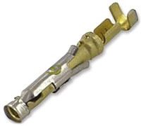 Końcówka pinowa 20 Żeński Lutowane Przewlekany 18 AWG