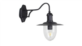 Oprawa Elewacyjna Tangia Czarna E27