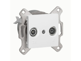 CARIVA Gniazdo antenowe TV-R typu gwiazda białe 773632 LEGRAND