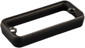 Aperture, PC, (L x W x H) 129.01 x 55.12 x 10.49 mm, black, for series 1455Q, 1455QBBK-10