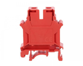 Złączka szynowa 1-torowa ZJU2-16/RD 16mm2 czerwona R34RR-07010000635