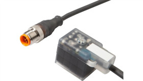 Vk15c562, Kabel Przyłączeniowy, 1,5M, Złącze Zaworu Typ B Żeński 3Pin Kątowy,...