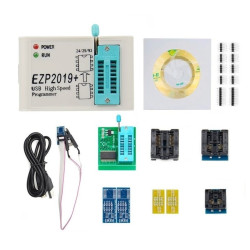 Programator EZP2019+ z 9 adapterami FLASH EEPROM