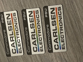 Carlsen Electronics PSU 0.5mm thick badge