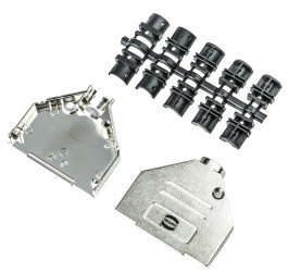 Osłona tylna D-Sub 25 -pinowe Metal Proste HARTING B