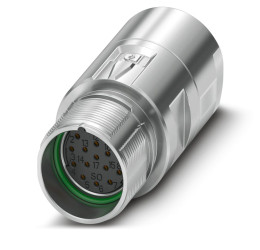 Złącze wielostykowe przemysłowe 17-pinowe M23 Montaż na kablu Gniazdo Phoenix Contact
