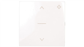 Simon 54 Klawisz Do Łącznika Żaluzjowego Szw1km Antybakteryjny Biały Dkzw1k/Ab11