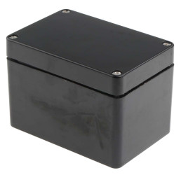 Obudowa Poliester wzmacniany włóknem szklanym szerokość zew. 75 mm długość zew. 110 mm wys. zew. 75 mm RS PRO IP66