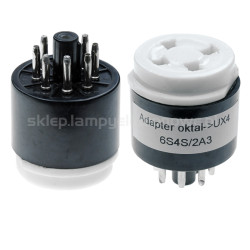 Adapter oktal na UX4 do lamp mocy