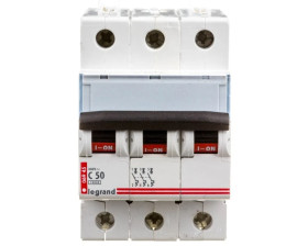 Wyłącznik nadprądowy 3P C 50A 10kA AC S313 TX3 404227