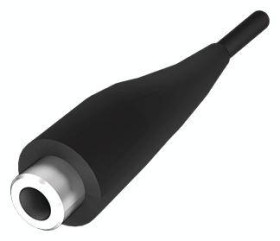 Bachmann 917.157 Złącze męskie jack 3,5 mm złącze żeńskie proste stereo czarny 1 szt.
