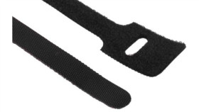 Opaska Kablowa Z Rzepem Czarny, 225Mm 25 Mm Rs Pro Opaska Kablowa 179-7166...