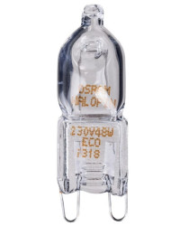 Żarówka halogenowa HALOPIN PRO G9 48W 740lm 2800K 230V 43mm 4008321945334