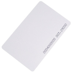 Karta zbliżeniowa RFID 125kHz numerowana (4100) UNIQUE