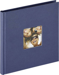 walther+ design FA-199-L Fotoalbum (S x W) 18 cm x 18 cm niebieski 30 strony