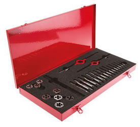 Zestaw gwintownika i narzynki elementy 27 rozmiar gwintownika M10 Gwintownik ręczny Dormer HSS Jednostki metryczne