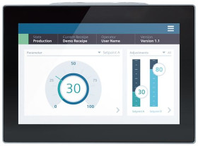 Panel HMI 12,1 cala Siemens SIMATIC HMI Unified Comfort PRO rozdzielczość: 1280 x 800 TFT